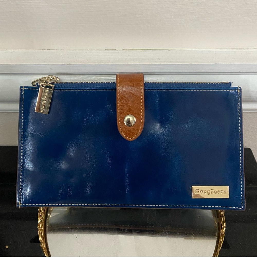 Bogâsets Handmade in Italy Brown Leather Bifold Wallet